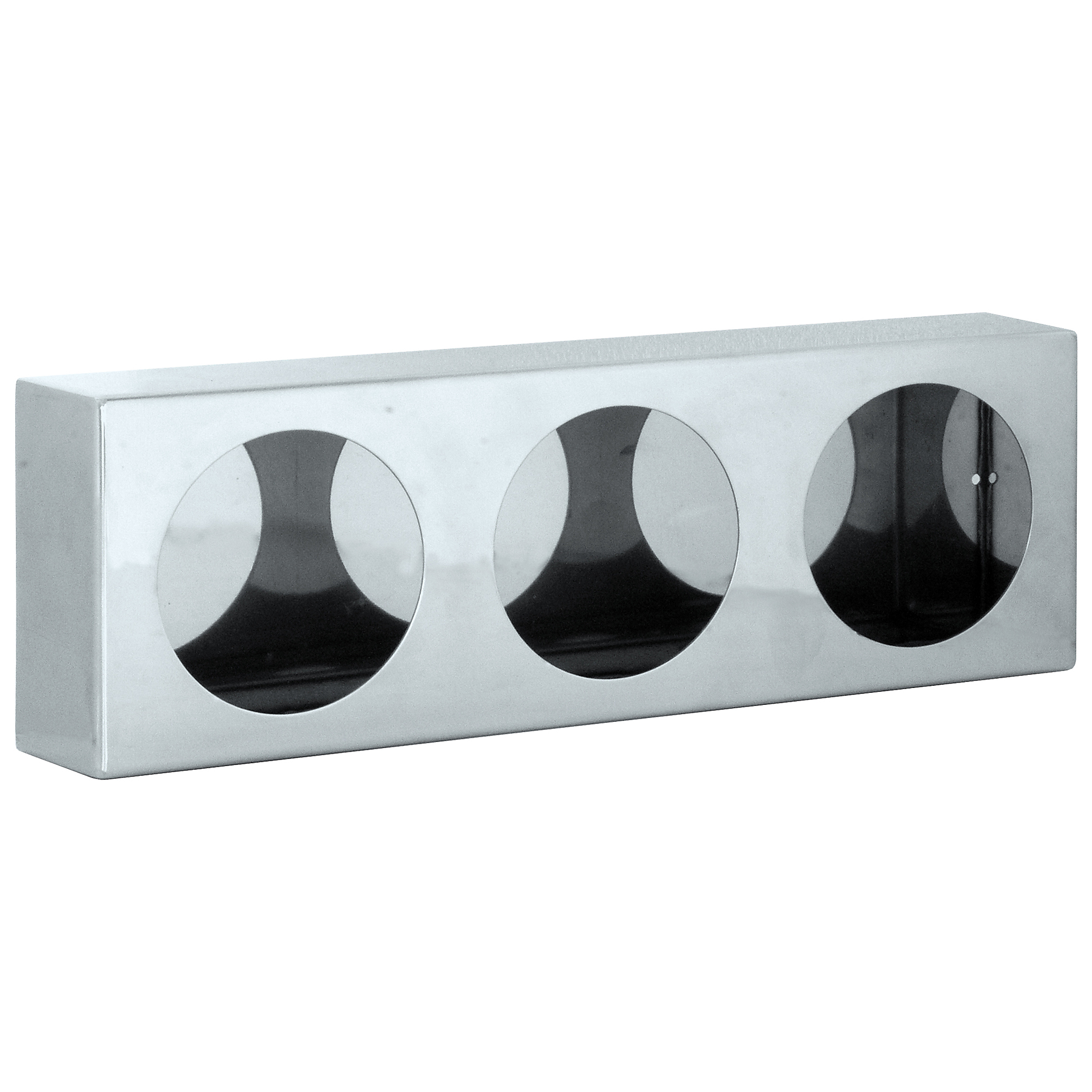 Buyers Products, Triple Round Light Box Stainless Steel, Pieces (qty.) 1 Model# LB6183SST